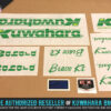 Factory Correct 1986 Kuwahara Bravo KT BMX Decal Stickers
