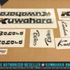 Factory Correct 1984-1985 Kuwahara Bravo BMX Decal Stickers