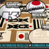 Factory Correct 1982 Kuwahara E.T. BMX Decal Stickers