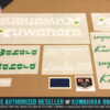 Factory Correct 1986-1987 Kuwahara Laserlite-3000 BMX Decal Stickers