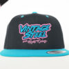 Vintage Steel New Era 9Fifty Hat All Black Teal