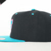 Vintage Steel New Era 9Fifty Hat All Black Teal