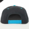 Vintage Steel New Era 9Fifty Hat All Black Teal