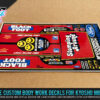 Kyosho Mini-Z Tamiya "BLACK FOOT" Reproduction 1/24 R/C Body Decals for Buggy
