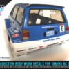 Tamiya Honda City Turbo "ESSO ULTRAFLO" GT500 Body Custom RC R/C Decal Stickers