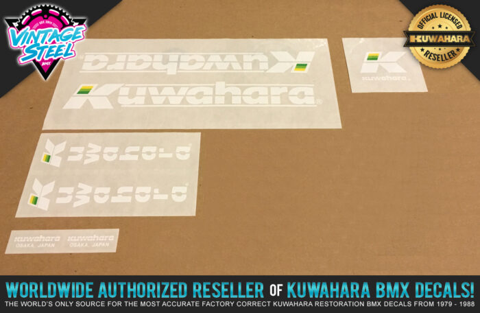 1985 Kuwahara Apollo Factory Correct Decal Set