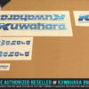1985 Kuwahara Apollo Factory Correct Decal Set