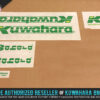 1985 Kuwahara Apollo Factory Correct Decal Set