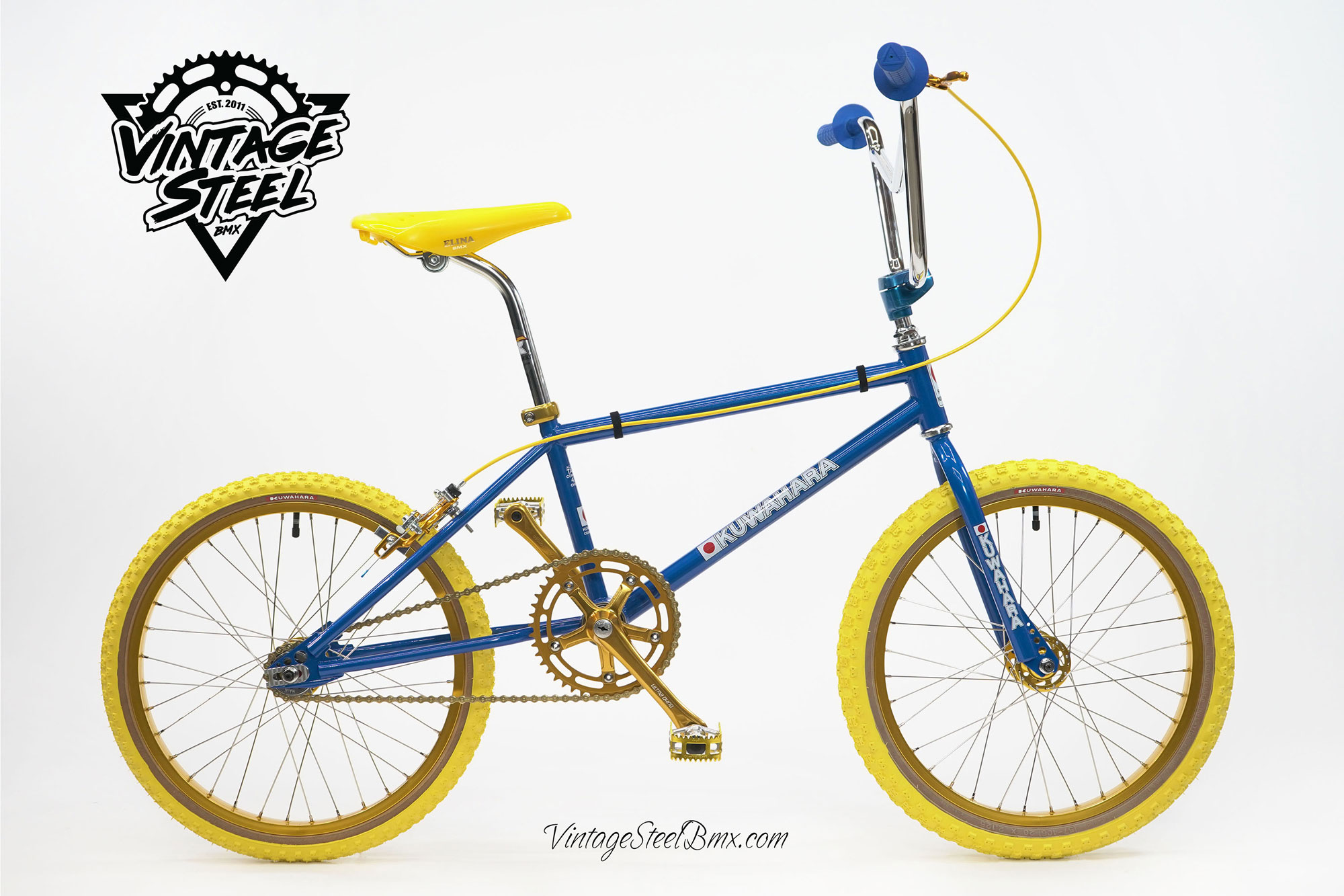 1986 Kuwahara Laserlite Custom Restored by Vintage Steel BMX
