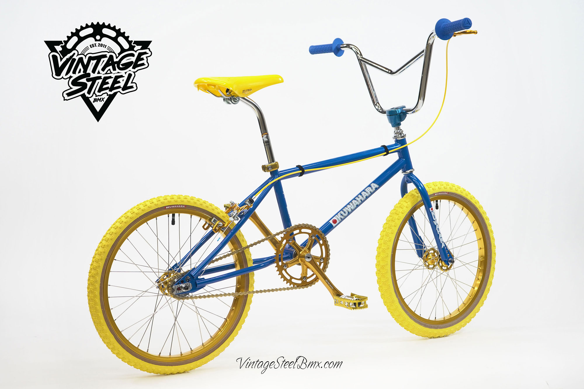 1986 Kuwahara Laserlite Custom Restored by Vintage Steel BMX