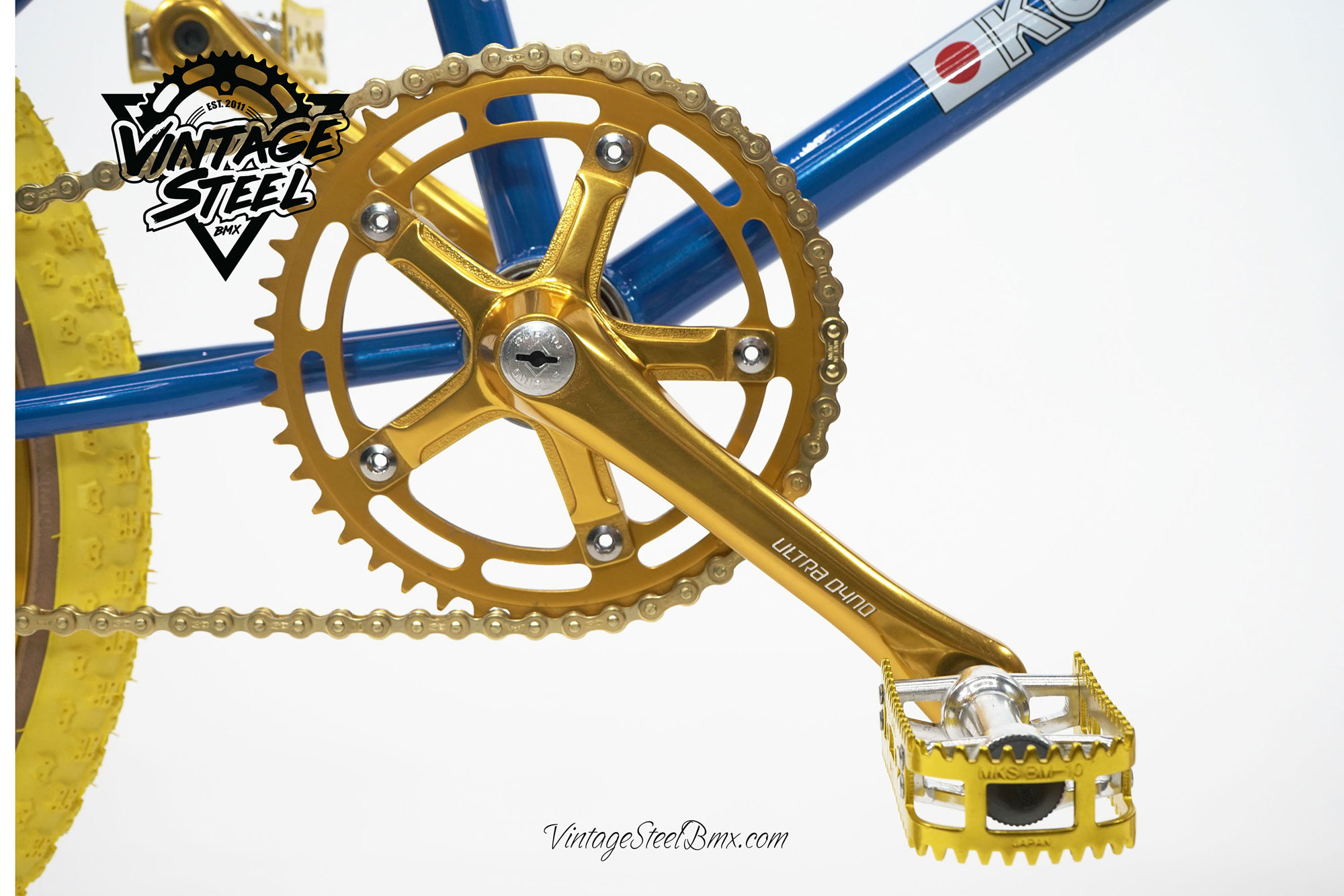 1986 Kuwahara Laserlite Custom Restored by Vintage Steel BMX