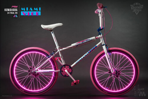 1986 Kuwahara 24 Trial KN "Miami Vice" Vintage BMX Restored by Vintage Steel