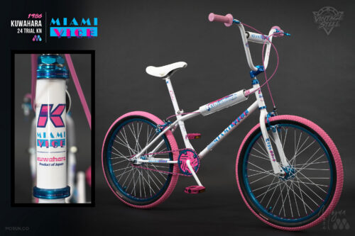 1986 Kuwahara 24 Trial KN "Miami Vice" Vintage BMX Restored by Vintage Steel